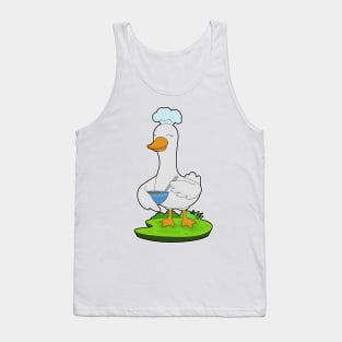 Duck Chef Bowl Tank Top